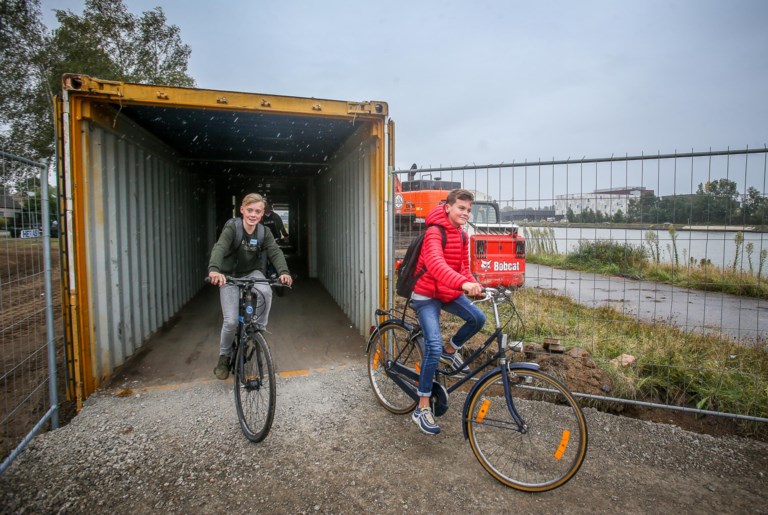 Nu ook ‘fietsen door containers’
