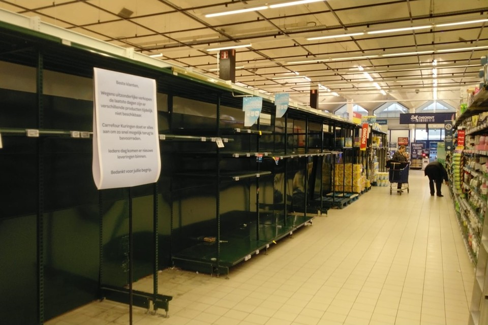 Carrefour in Kuringen kampt grote tekorten: “Producten tijdelijk niet beschikbaar” 