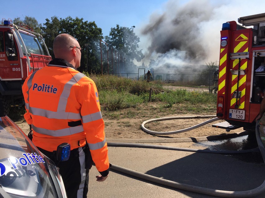 Verdachte opgepakt in onderzoek naar afgebrande voetbalkantine in Hasselt