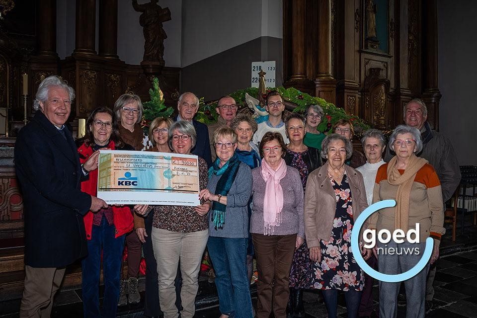 Sint-Ceciliakoor Kuringen ondersteunt jonge kinderen met cheque van 900 euro